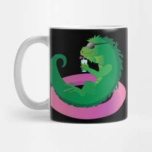 Iguana Floating Mug